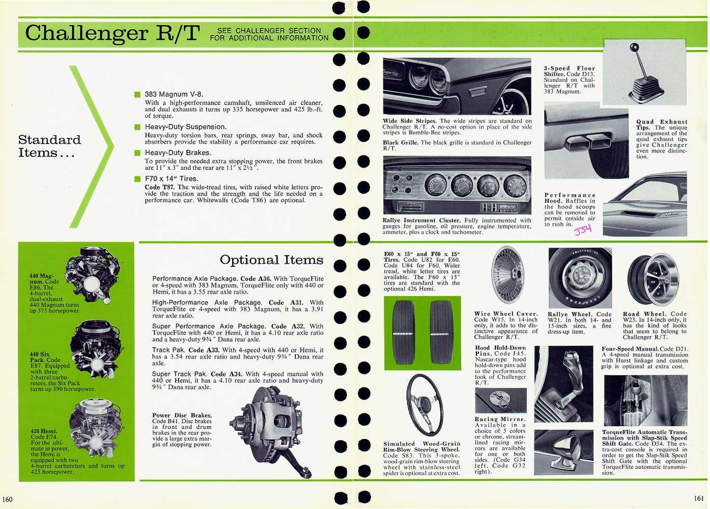 1970 Dodge Challenger Lineup Brochure Page 10